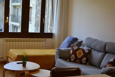 Zona de estar de Cochata, práctico y céntrico - Arafita Apartamentos