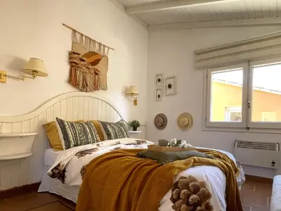 Cama o camas de una habitación en Encanto en el Moncayo
