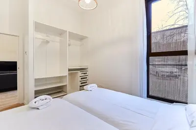 Cama o camas de una habitación en Corralillos by Clabao