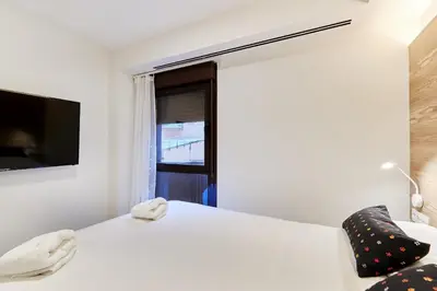 Cama o camas de una habitación en Corralillos by Clabao