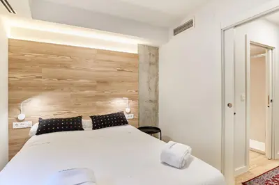 Cama o camas de una habitación en Corralillos by Clabao