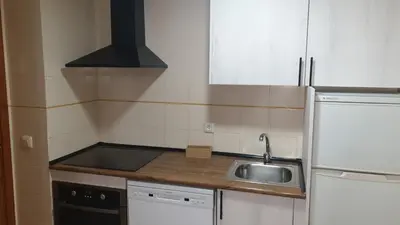 Una cocina o zona de cocina en Apartamento Loira Villanúa