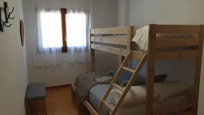 Litera o literas de una habitación en Apartamento Loira Villanúa