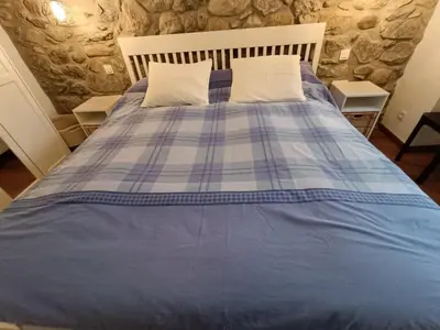 Cama o camas de una habitación en InmoCyma La Bordeta de Falisia