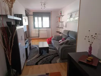 Una cocina o zona de cocina en Apartamento Montecanal 5