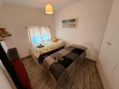 Cama o camas de una habitación en Casa rural Serafin