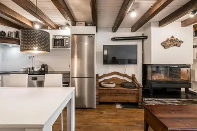 Una cocina o zona de cocina en Chalet adosado en Garós a 7 mins de Baqueira