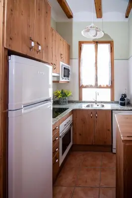 Una cocina o zona de cocina en Colonia Apartamento Rural