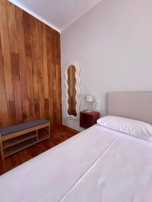 Cama o camas de una habitación en Apartamento del Conde