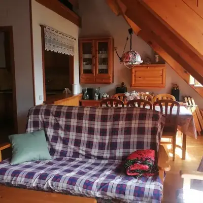 Chimenea y espacio para todos