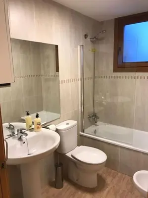 Un baño de Apartamento la Abadía en Tramacastilla
