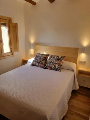 Cama o camas de una habitación en Casa la Tia