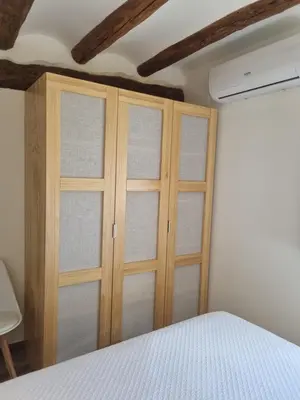 Cama o camas de una habitación en Casa la Tia