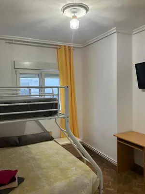 Cama o camas de una habitación en Virgen del Rio