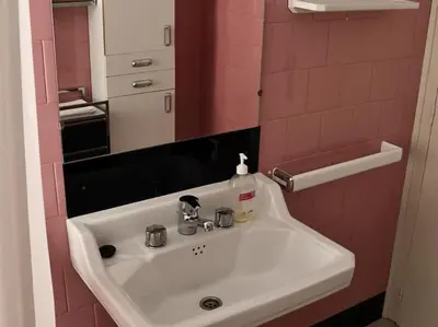 Un baño de Acogedor Apartamento Rústico en Pirineos