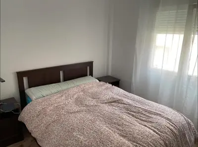 Cama o camas de una habitación en Escultor Lobato