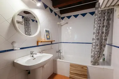 Un baño de El Molí Nou - Rural flats