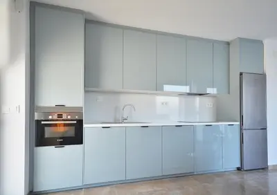 Una cocina o zona de cocina en Apartamento Irache01