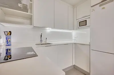 Una cocina o zona de cocina en Apartamento Yamaguchi Terrace by Clabao