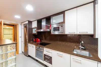 Una cocina o zona de cocina en Apartamento en Delicias 'Hector' - Parking Incluido