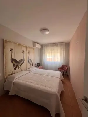 Cama o camas de una habitación en ALMA de Bardenas