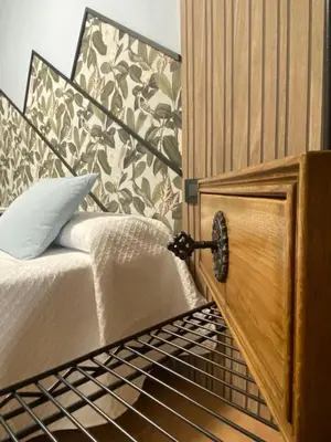 Cama o camas de una habitación en ALMA de Bardenas