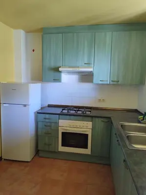 Una cocina o zona de cocina en Piso en Bossost, Apartamento Cano