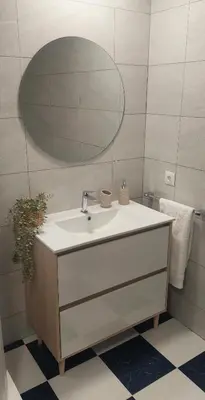 Un baño de Alcañiz Flats Center