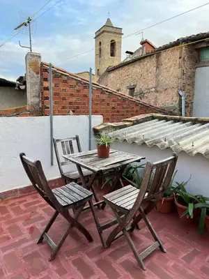 Un patio o zona al aire libre en Casa Teto, ideal famílies i grups