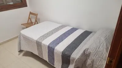 Cama o camas de una habitación en Apartamento Torre Gótica