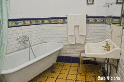 Un baño de Casa Victoria