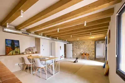 Zona de estar de Masia Cal Rosta