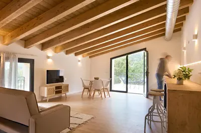Zona de estar de Masia Cal Rosta