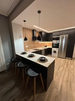 Plano de Moderno Piso en Las Torres
