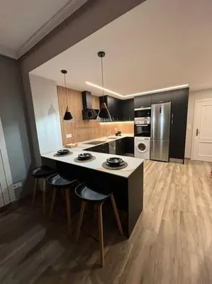 Plano de Moderno Piso en Las Torres