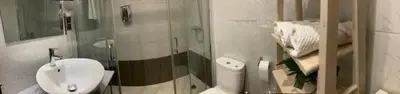Un baño de Apartamento El Olmo - casco histórico de Zaragoza
