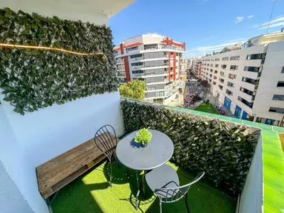 Un balcón o terraza de El Angel del Pilar Turistea