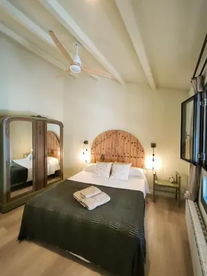 Cama o camas de una habitación en La Capelleta
