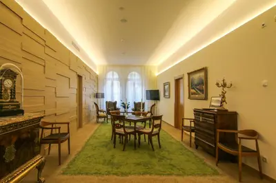 Zona de estar de Hotel Cal Piteu