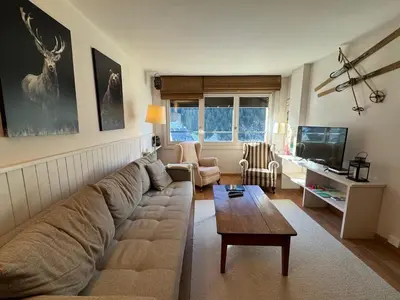 Plano de Baqueira1500, apartamento con vistas a pie de pistas