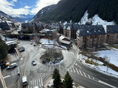 Plano de Baqueira1500, apartamento con vistas a pie de pistas