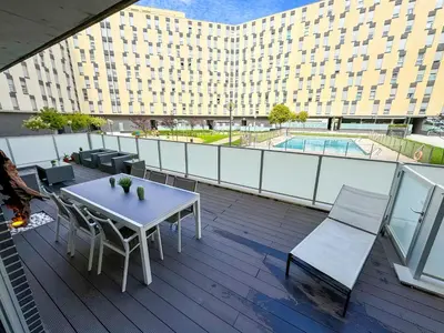 Piscina en o cerca de El Olivo del Pilar Turistea