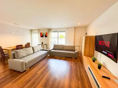 Una televisión o centro de entretenimiento en El Olivo del Pilar Turistea