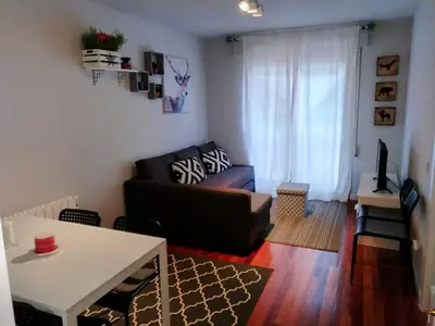 Zona de estar de Vivienda Turística La Moleta