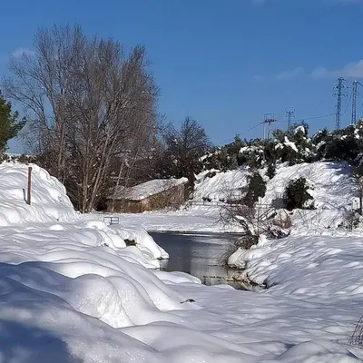 Les Valletes en invierno
