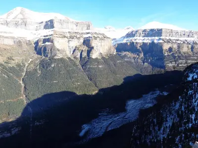 Paisaje cerca de este albergue