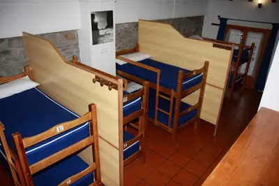 Cama o camas de una habitación en Refugio Lucien Briet