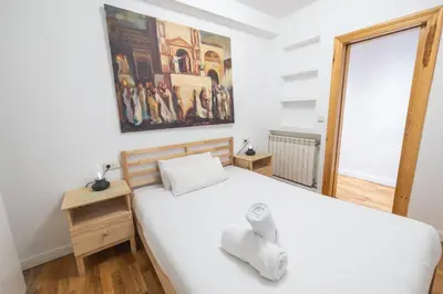 Cama o camas de una habitación en Estafeta 15 by Clabao