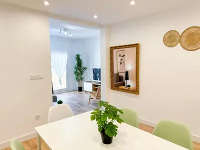 Una televisión o centro de entretenimiento en El Mastin del Pirineo Turistea