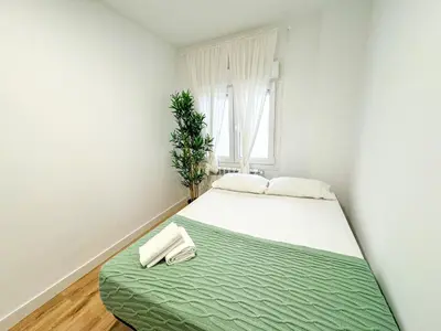 Cama o camas de una habitación en El Mastin del Pirineo Turistea